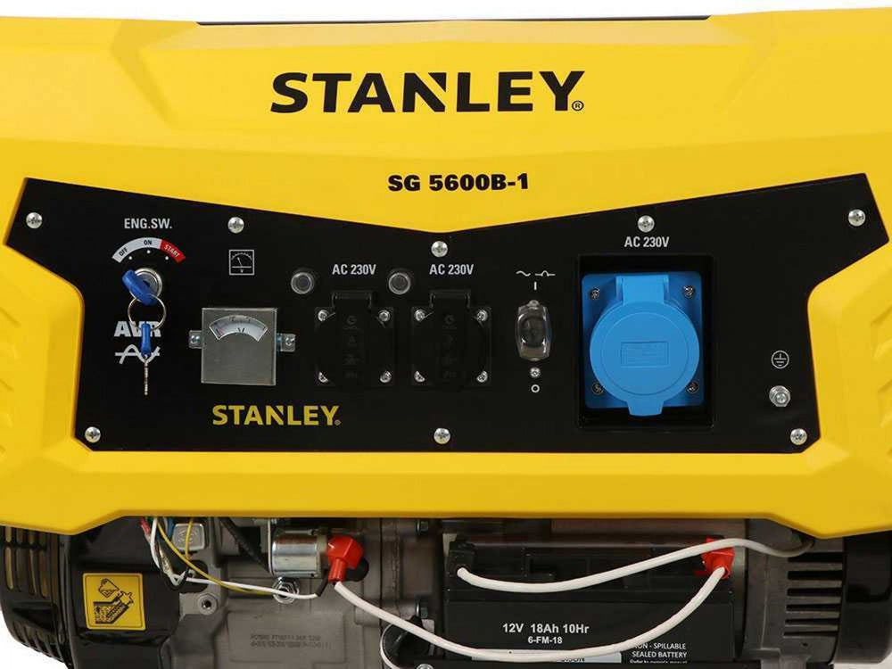 Gerador monofásico 5500w SG5600B-1 STANLEY