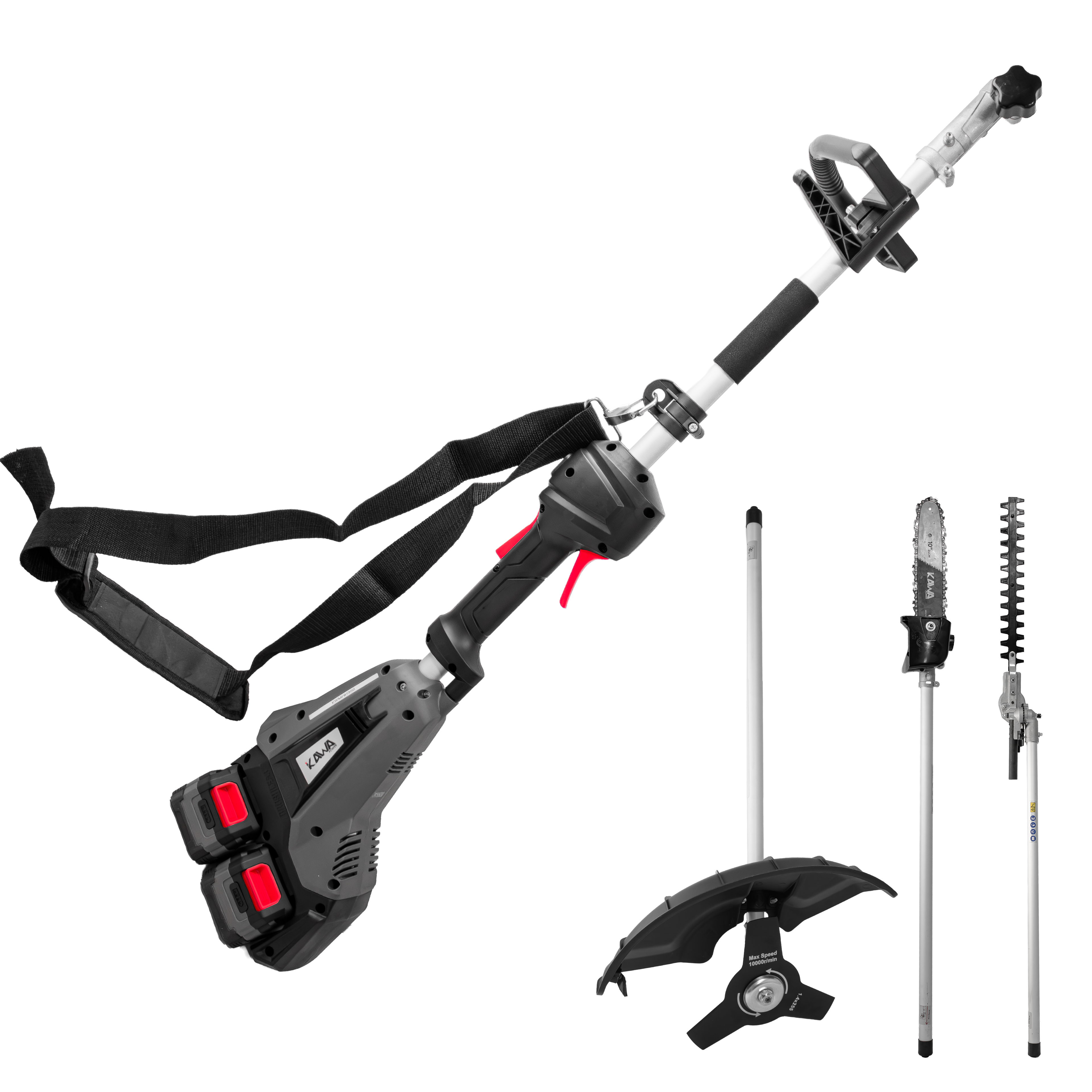 Multifunções a Bateria 36V 2x4Ah 1500W KawaPower KWMFB1000