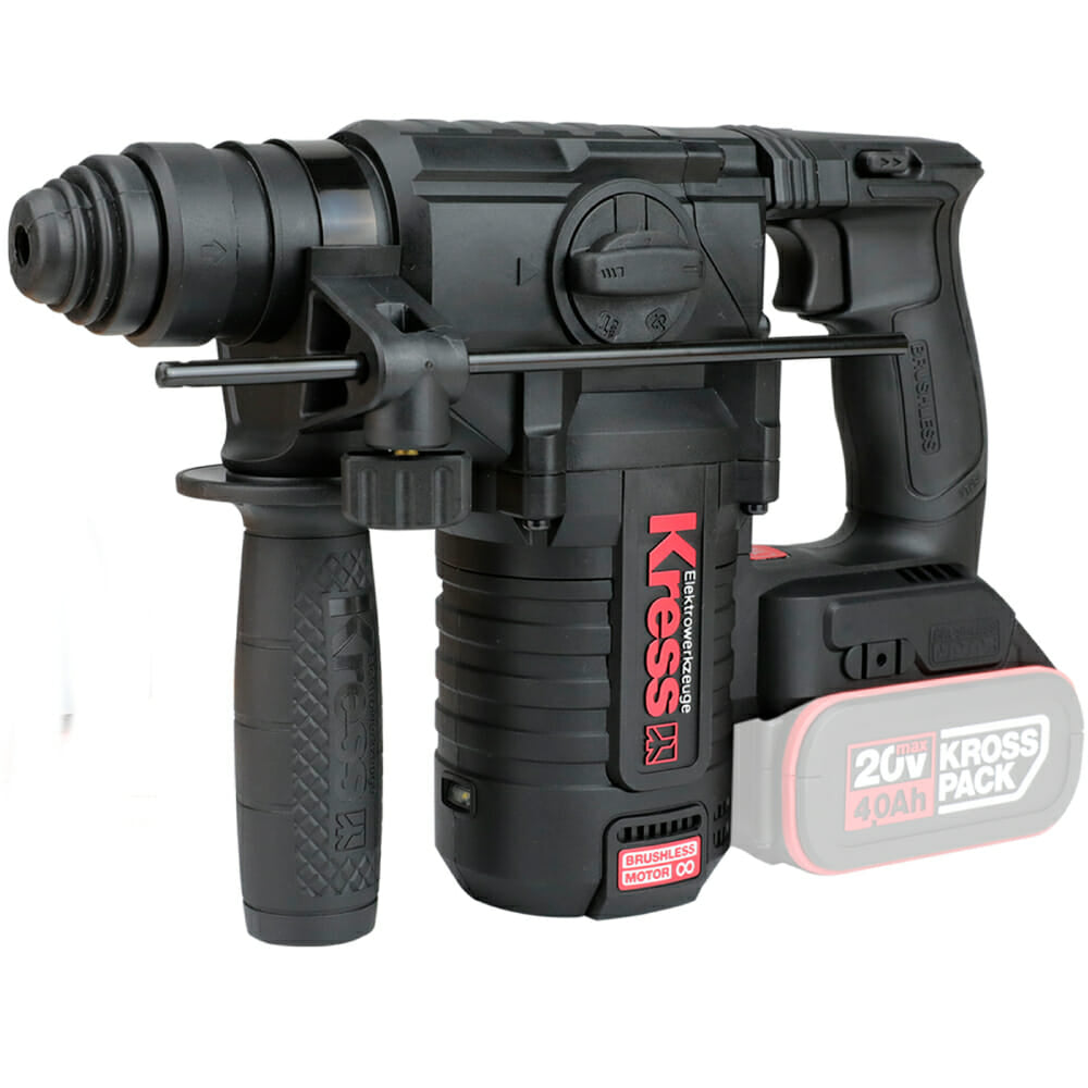Martelo Perfurador Kress Profissional 20 V Sds-Plus Kuc61.91 S/Bateria