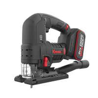 Serra Tico Tico Profissional Kress 20V Kue26 + 2 Baterias 20V 4.0Ah + Carregador + Mala