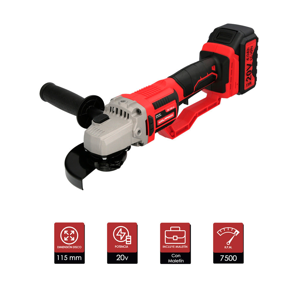 Rebarbadora a Bateria 20V Wolfpack