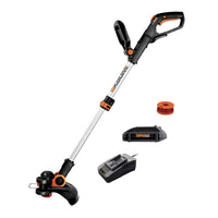 Aparador Relva Bateria 20V Worx WG163E + 1 Bateria 2,0Ah