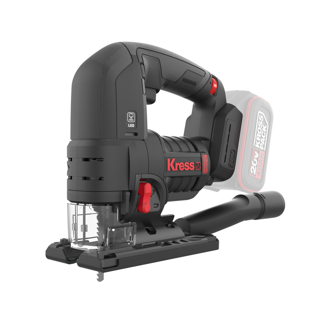 Serra Tico Tico Profissional Kress 20V Kue26.91 S/Bateria