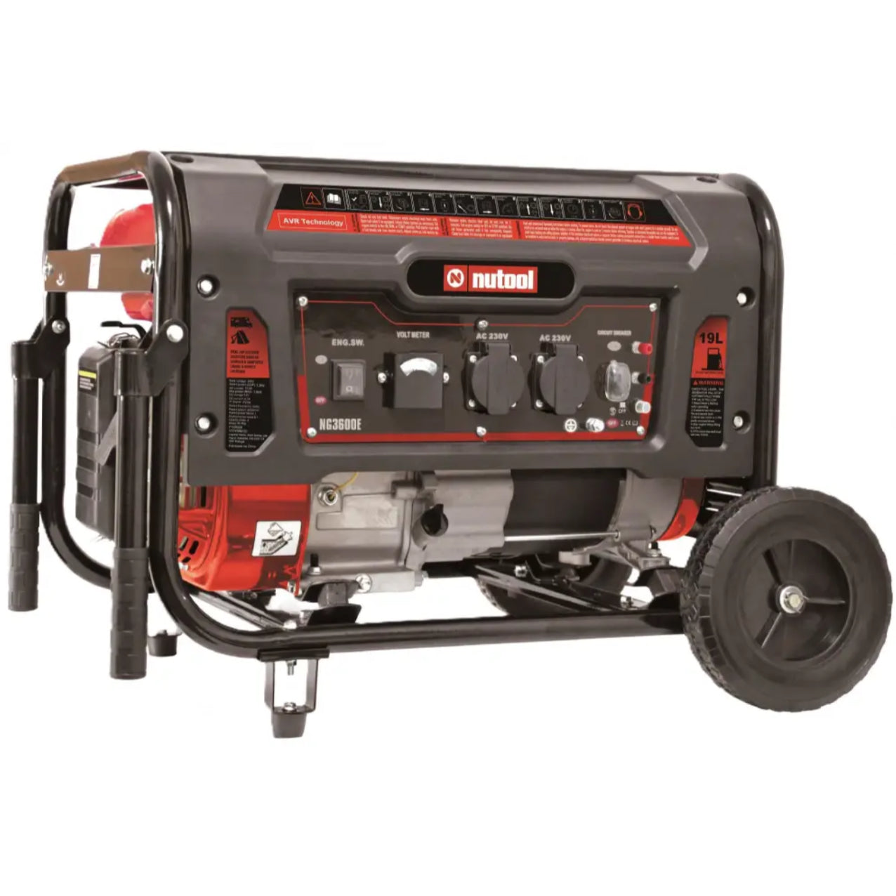 Gerador a Gasolina 3600W Nutool Ng3600E