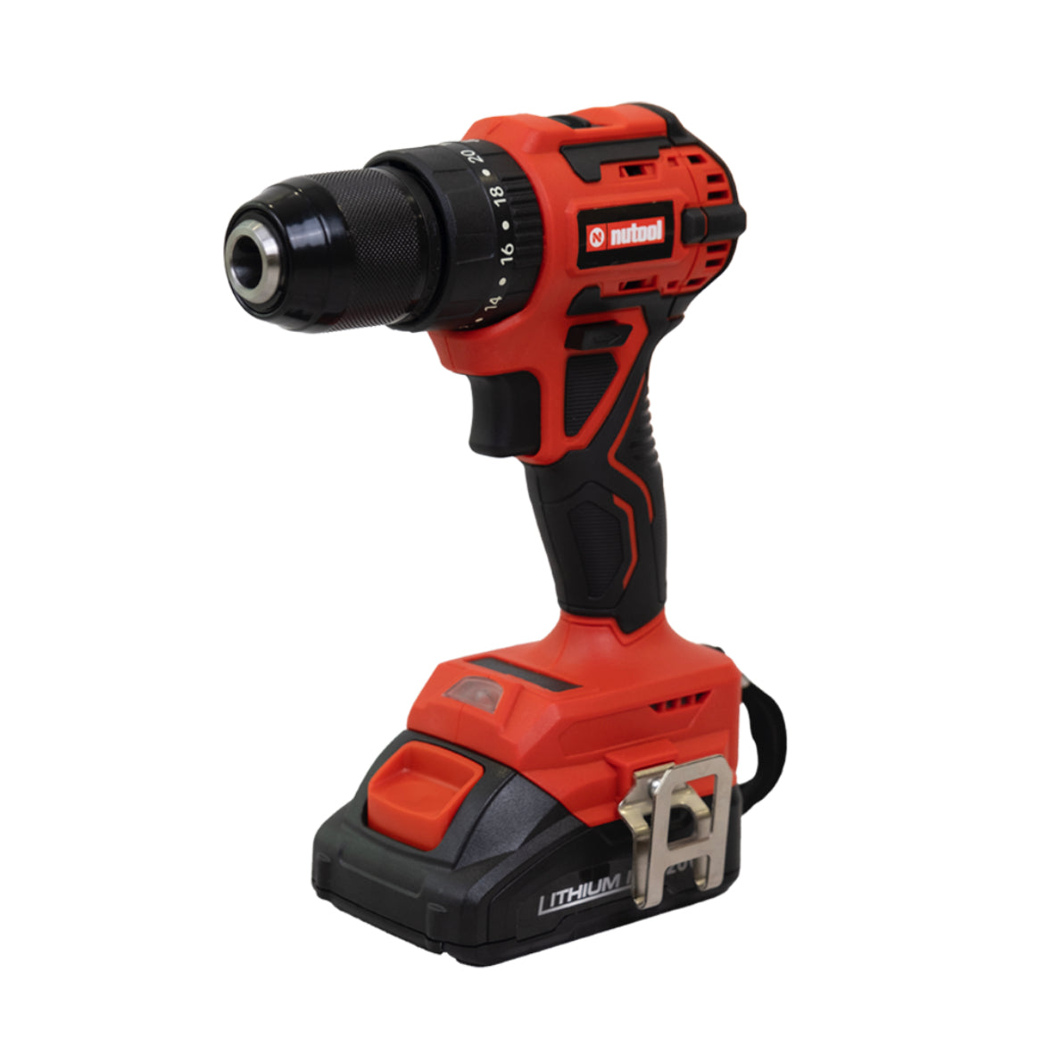 Berbequim S/Fio 20V Brusshless 2Bat 2.0Ah Nutool Xt20Bs