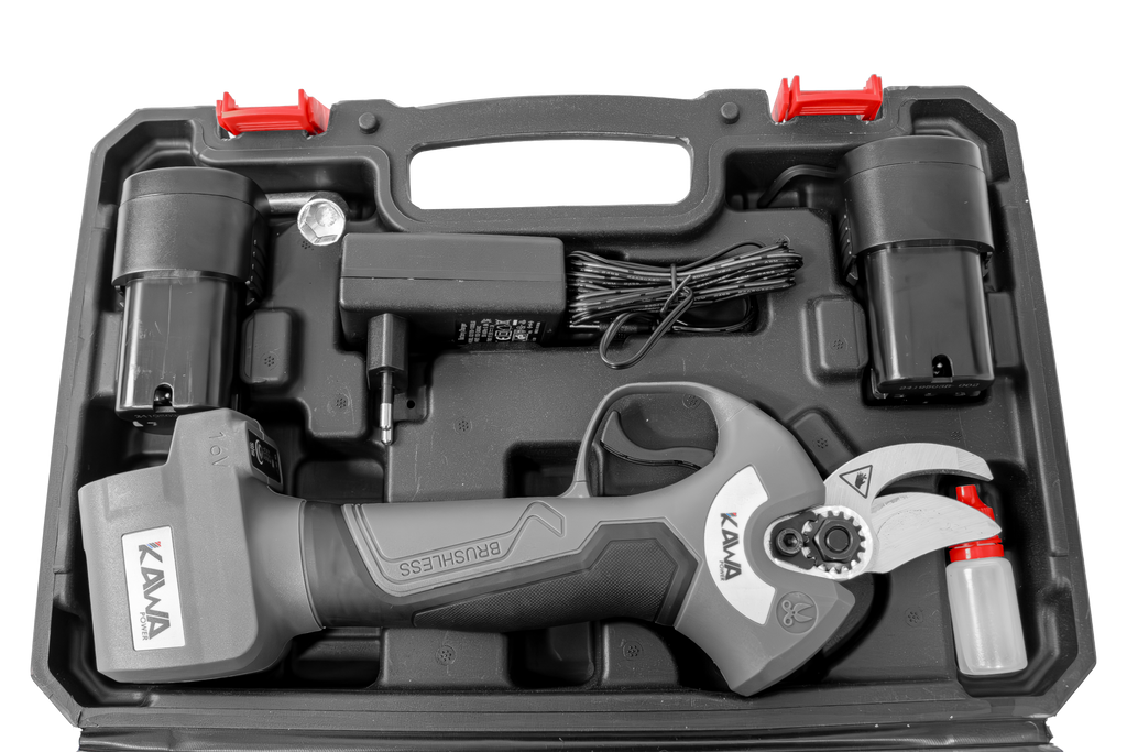 Tesoura de Poda a Bateria 14.4V 2x4Ah KawaPower KWTB250