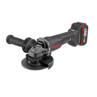 Rebarbadora 125Mm Profissional Kress 20V Kuh10.2  + 2 Baterias 20V 4.0Ah + Carregador + Mala