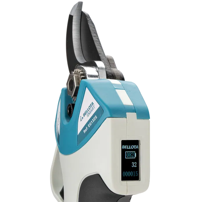 Tesoura Poda A Bateria Bellota Smart Eg132S + 2 Baterias