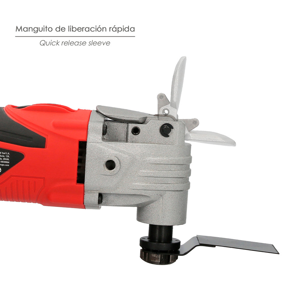 Multi-Ferramentas Oscilante 300W Wolfpakc