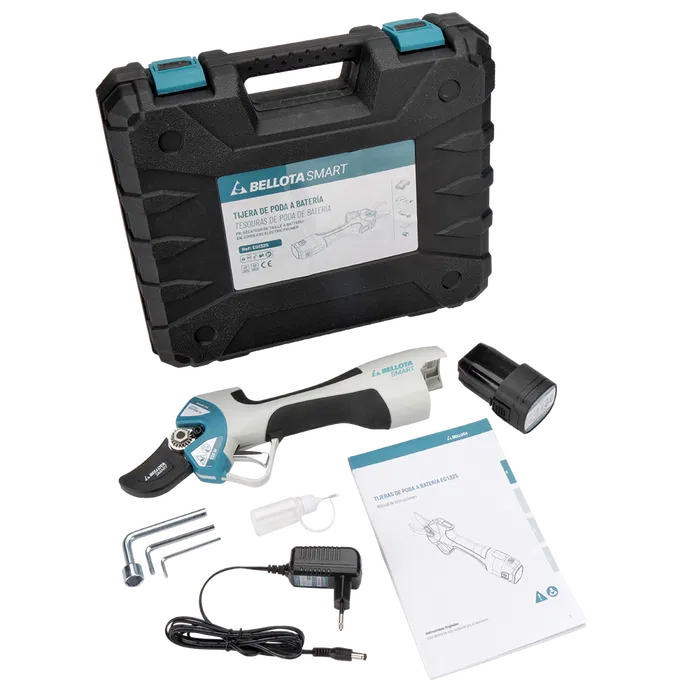 Tesoura Poda A Bateria Bellota Smart Eg132S + 1 Bateria