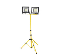 Tripé com Projetores Led Matel Ip65 2x30w Fria