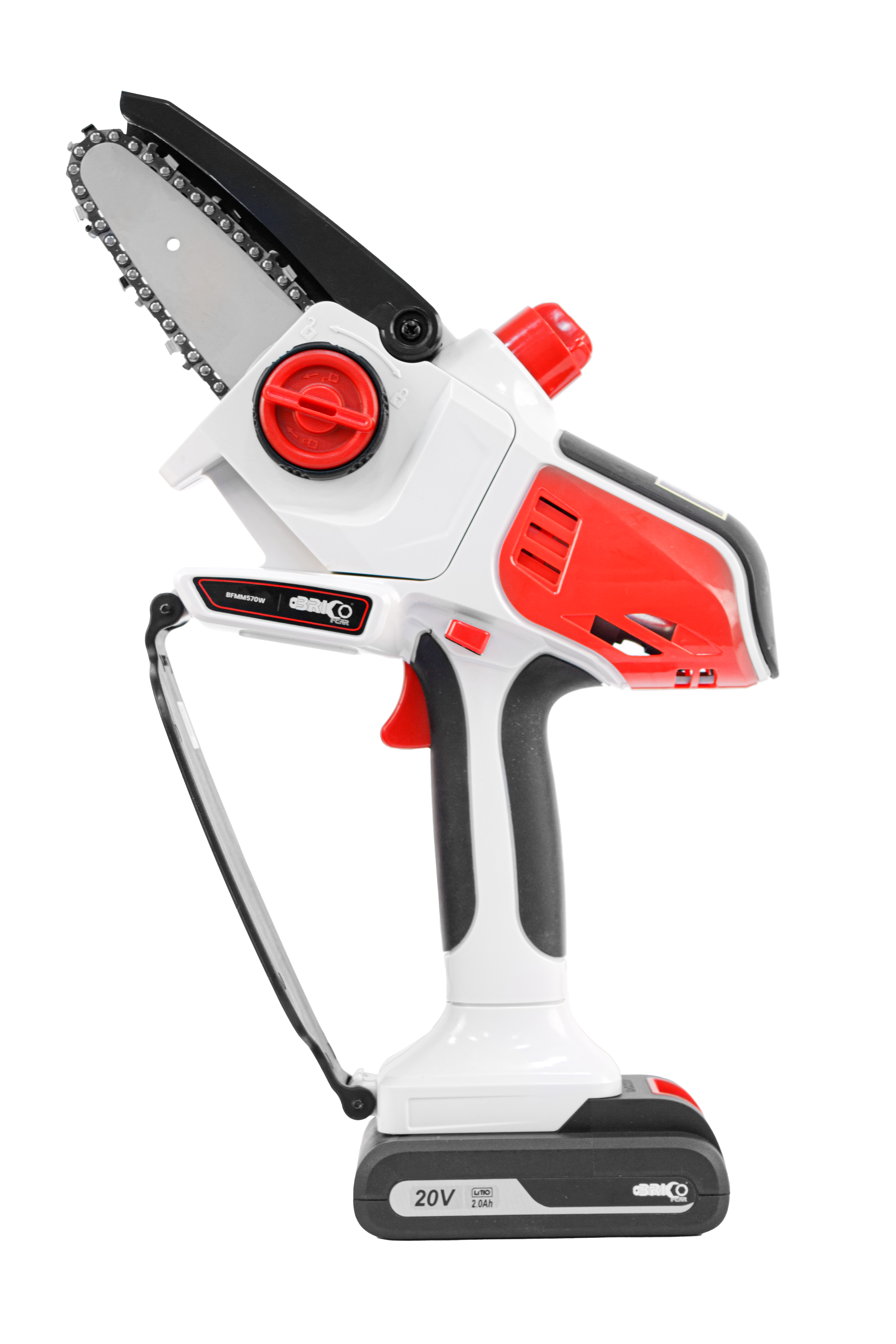 Mini-Motosserra 570w + 2 Baterias Bricoferr BFMM570W