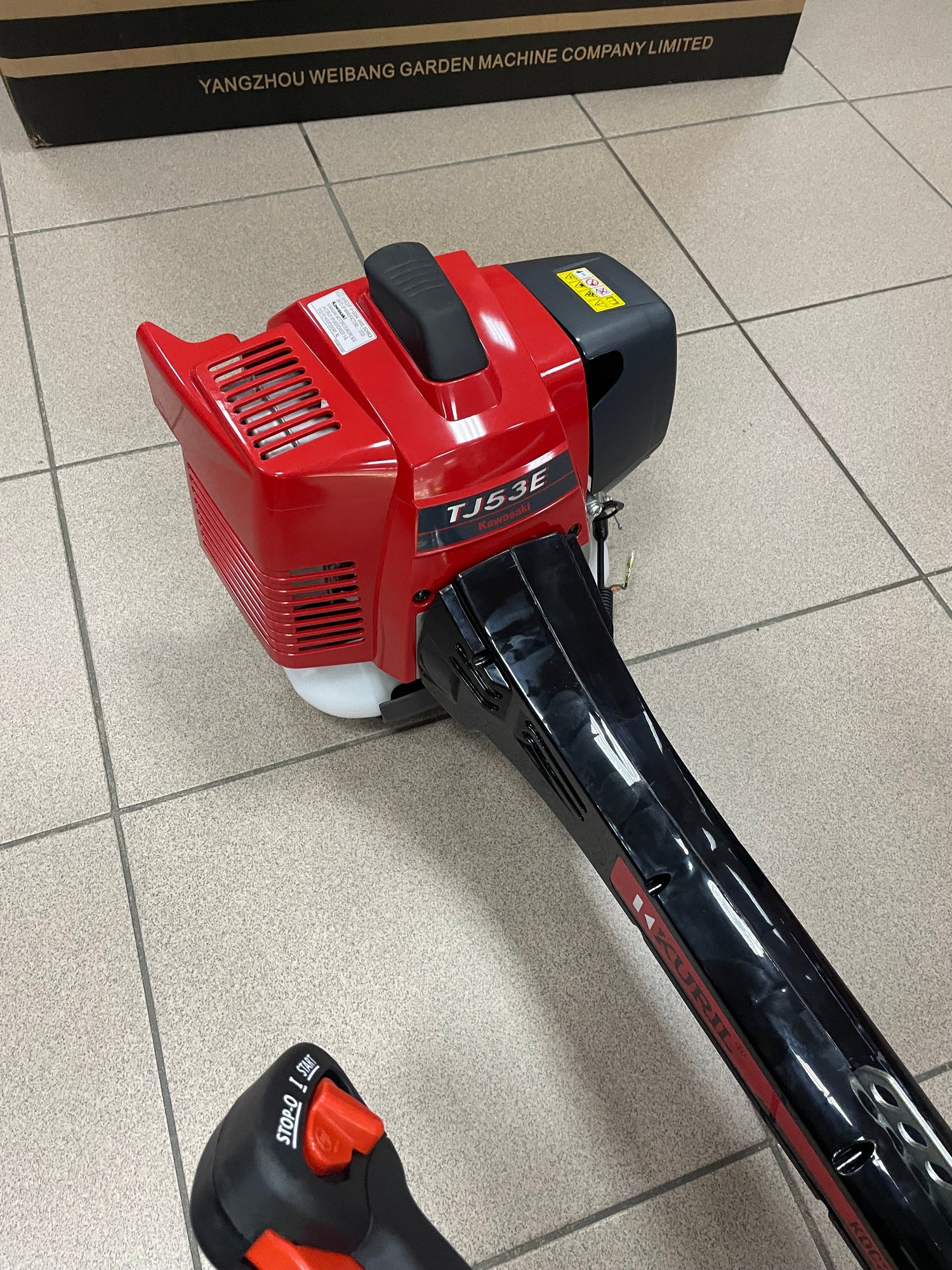 Roçadora Kawasaki Tj53E Antivibração
