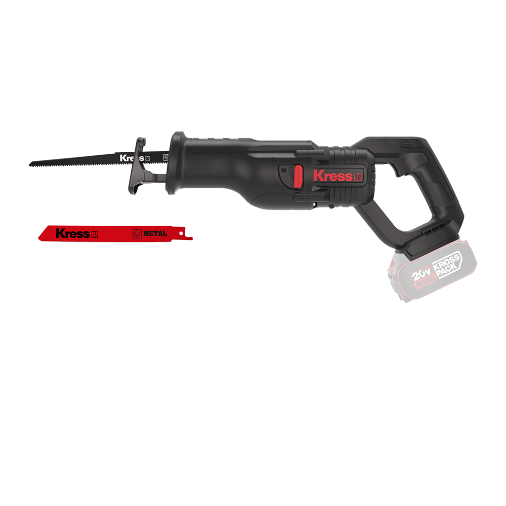 Serra Sabre Profissional Kress 20V Kue01.9 S/Bateria