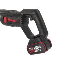 Serra Sabre Profissional Kress 20V Kue01 + 2 Baterias 20V 4.0Ah + Carregador + Bolsa