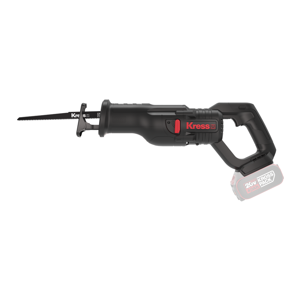 Serra Sabre Profissional Kress 20V Kue01.9 S/Bateria
