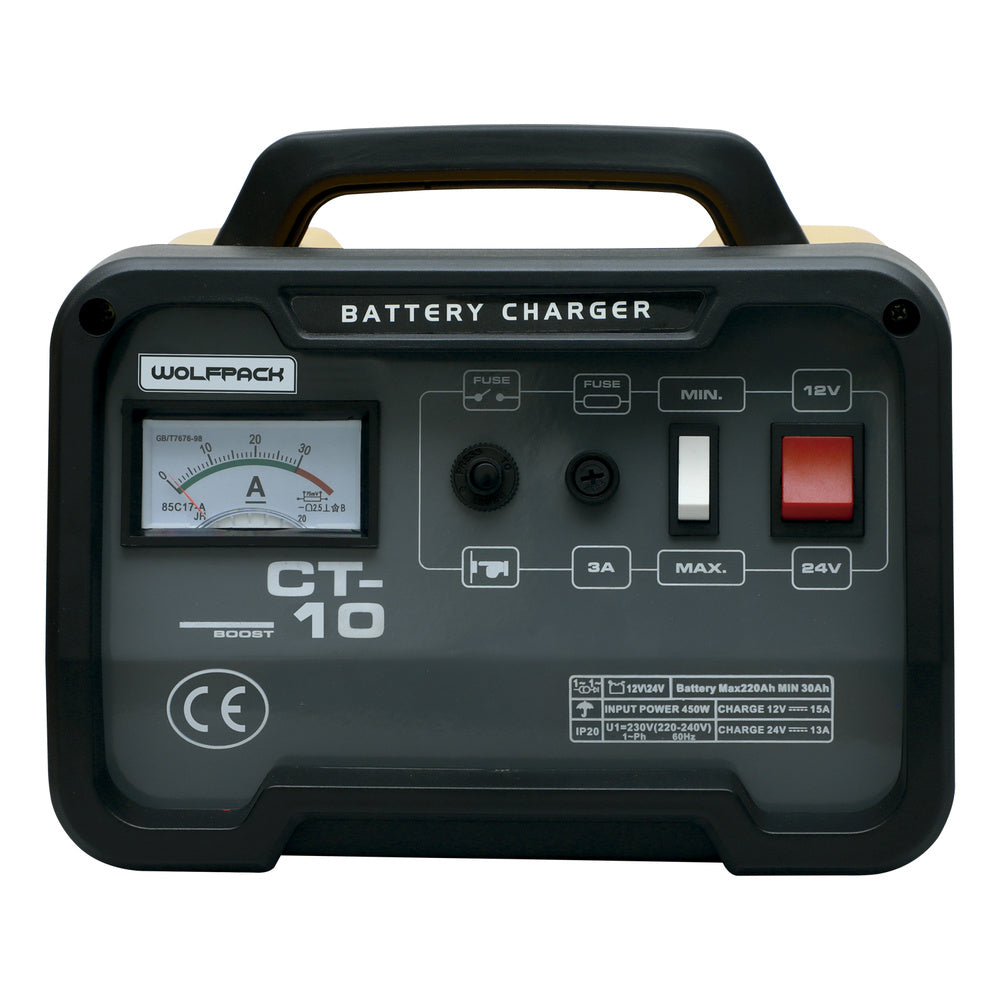 Carregador Baterias 12/24 10-100Ah Wolfack