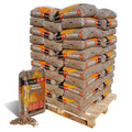CRÉPITO Pellets Premium 100% Madeira Virgem de Resinosas Palete 72 Sacos x 15 kg Qualidade Creme