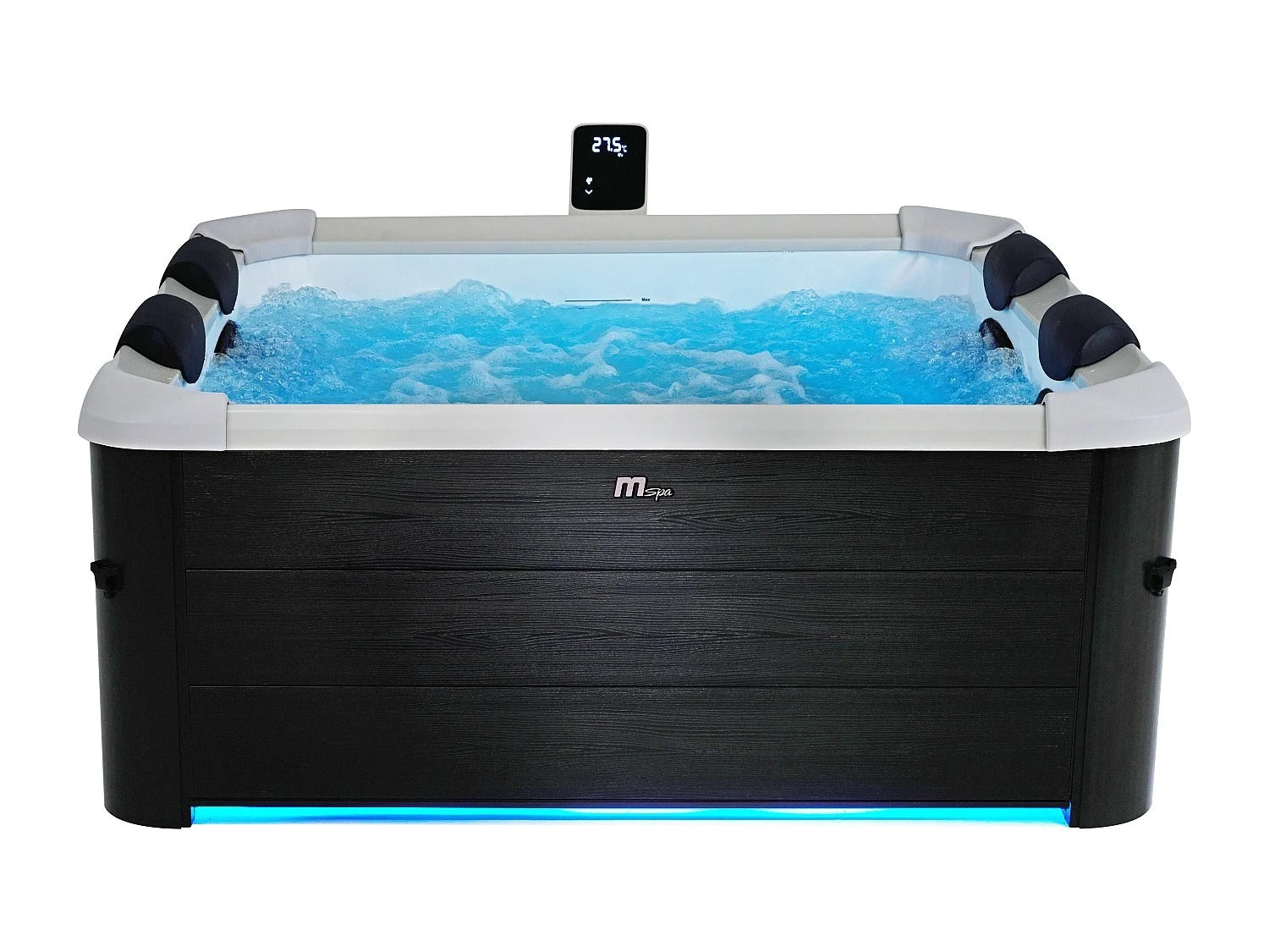 Spa Semirrígido MSpa NAPUKA 6 Lugares - 128 Jatos - LED 20 Cores - Controlo por App e Wi-Fi