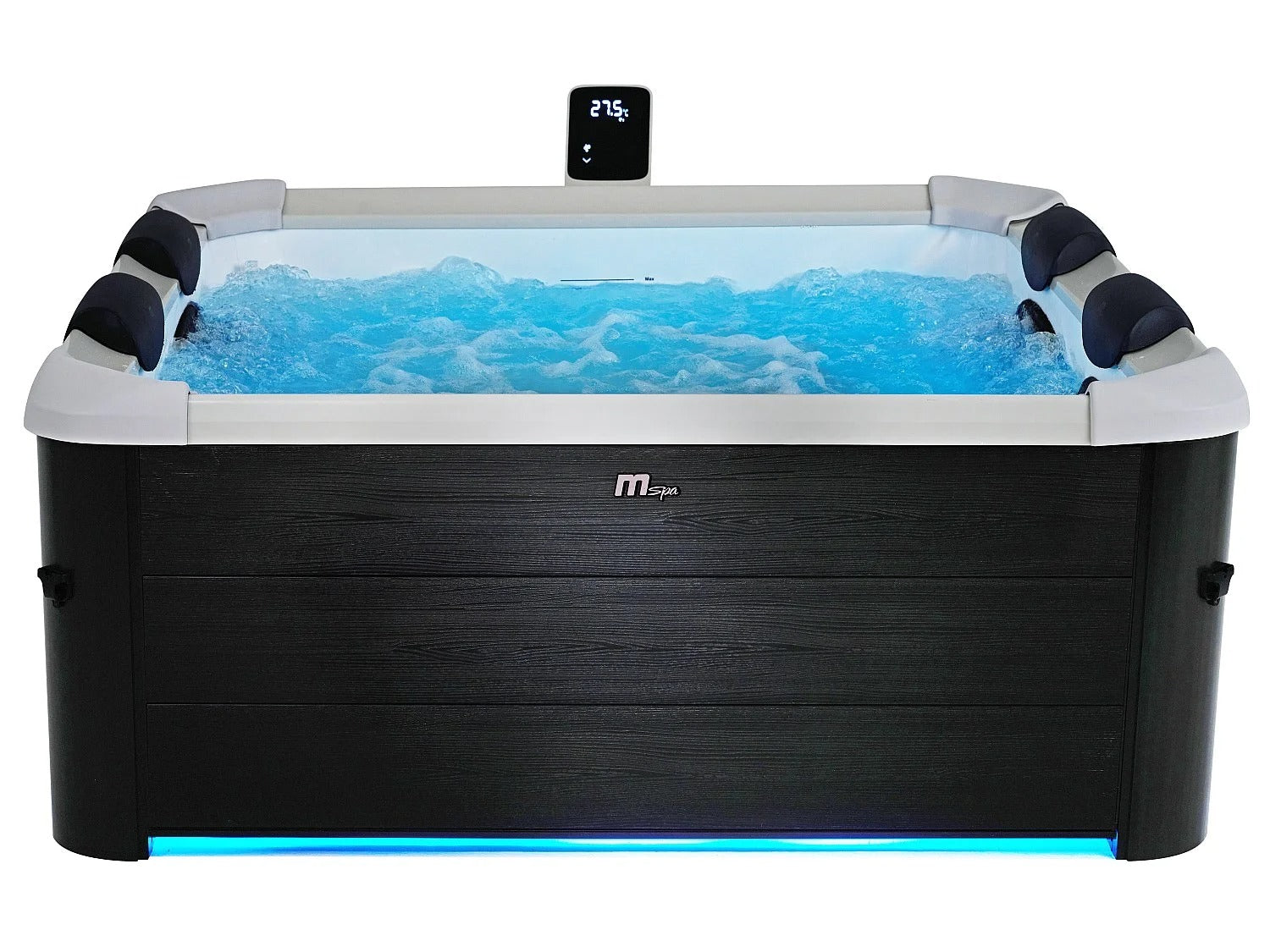 Spa Semirrígido MSpa NAPUKA 6 Lugares - 128 Jatos - LED 20 Cores - Controlo por App e Wi-Fi
