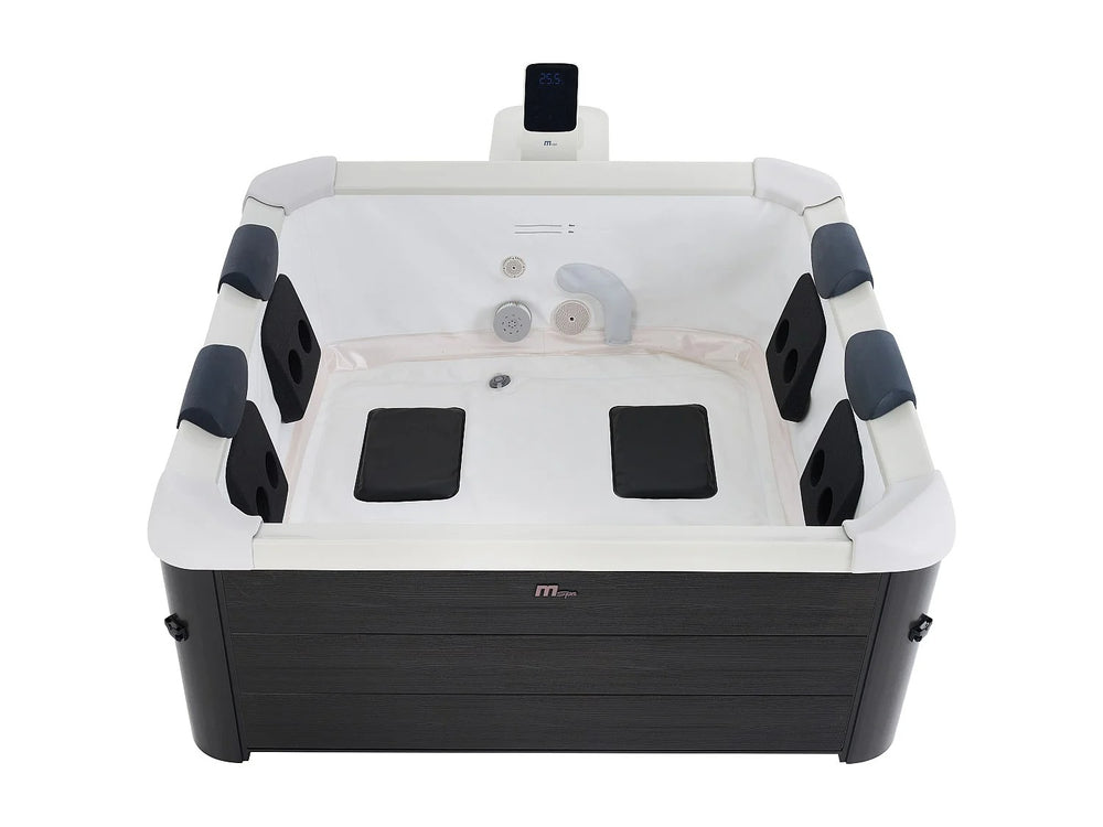 Spa Semirrígido MSpa NAPUKA 6 Lugares - 128 Jatos - LED 20 Cores - Controlo por App e Wi-Fi