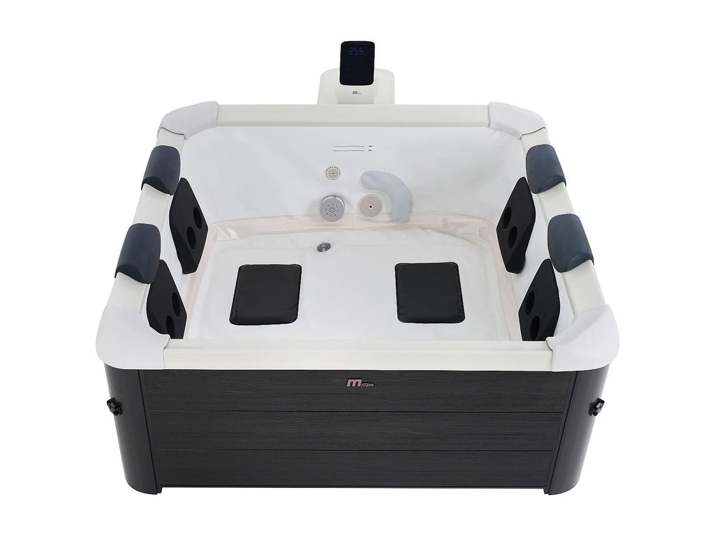 Spa Semirrígido MSpa NAPUKA 6 Lugares - 128 Jatos - LED 20 Cores - Controlo por App e Wi-Fi