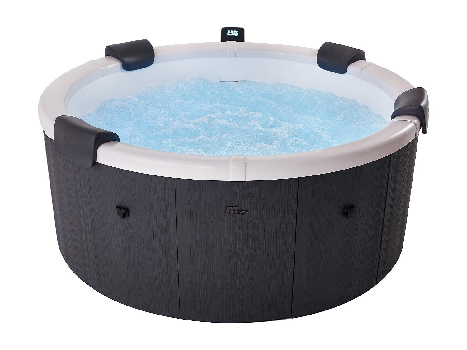 Spa Semirrígido Redondo MSpa LAPEKA 6 Lugares - 138 Jatos - Ø 182 cm - LED & Controlo Wi-Fi