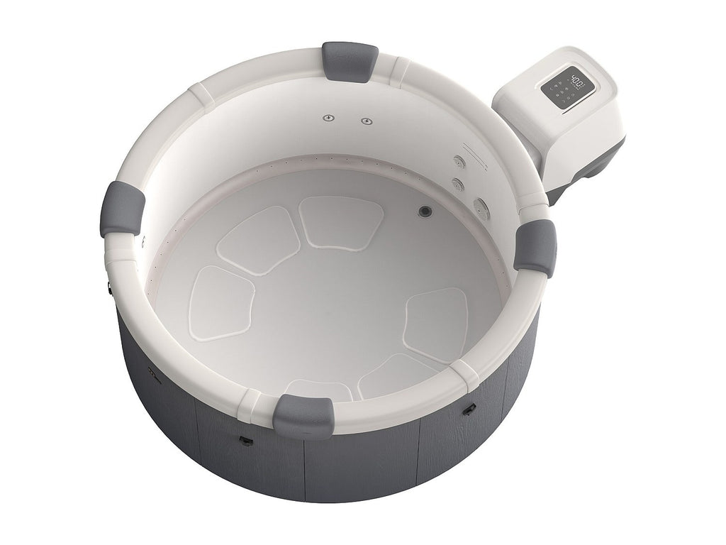 Spa Semirrígido Redondo MSpa LAPEKA 6 Lugares - 138 Jatos - Ø 182 cm - LED & Controlo Wi-Fi